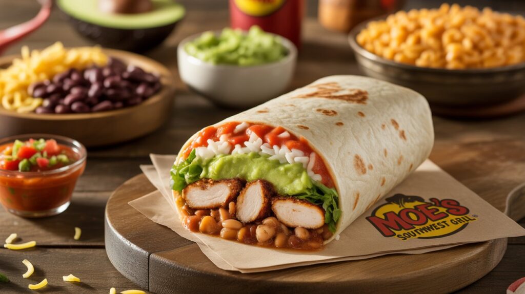 Moes Burrito Nutrition Calculator
